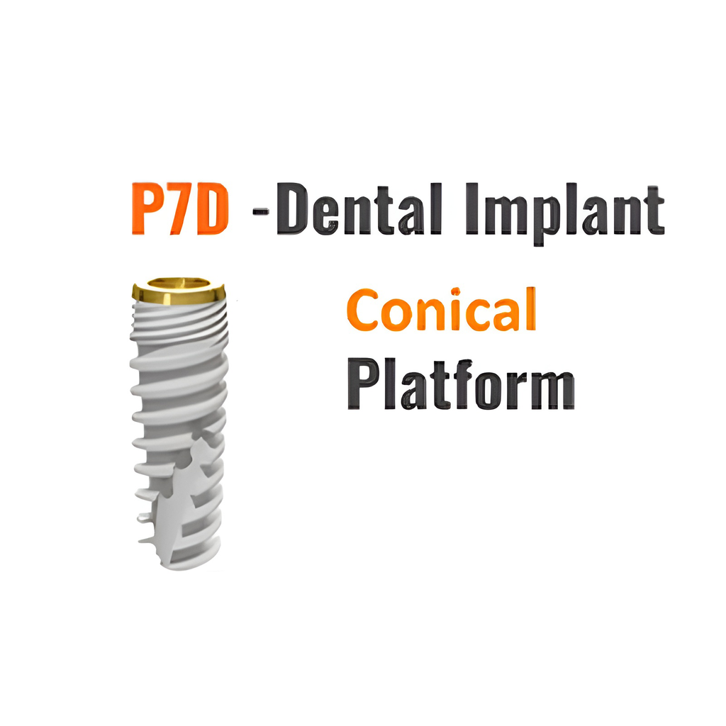 Dental implant Conical Platform P7D