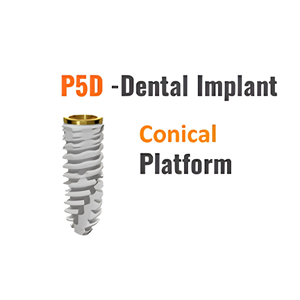 Dental implant Conical Platform P5D