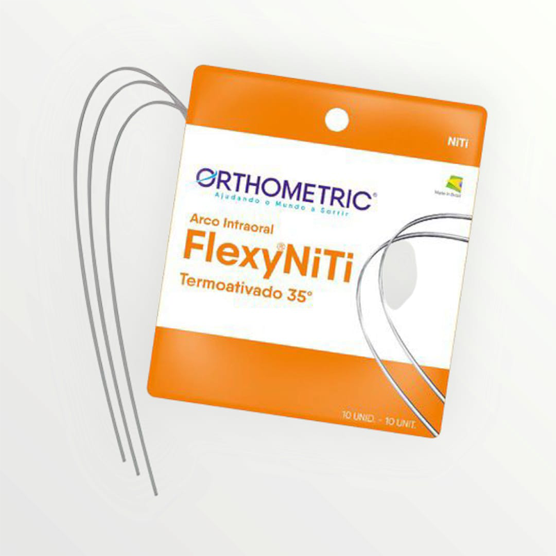 Flex Niti Thermally Activated Arch Wire 16*22 Lower Rectangular