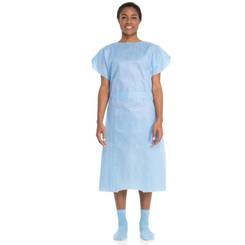 Patient & doctor Gown-Blue