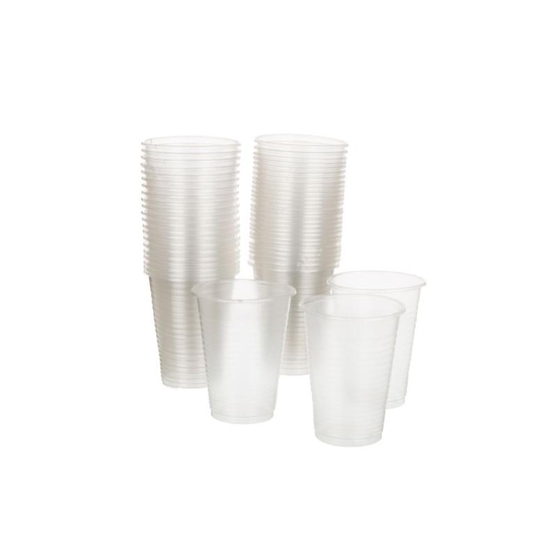Transparent Plastic Cups 100pcs