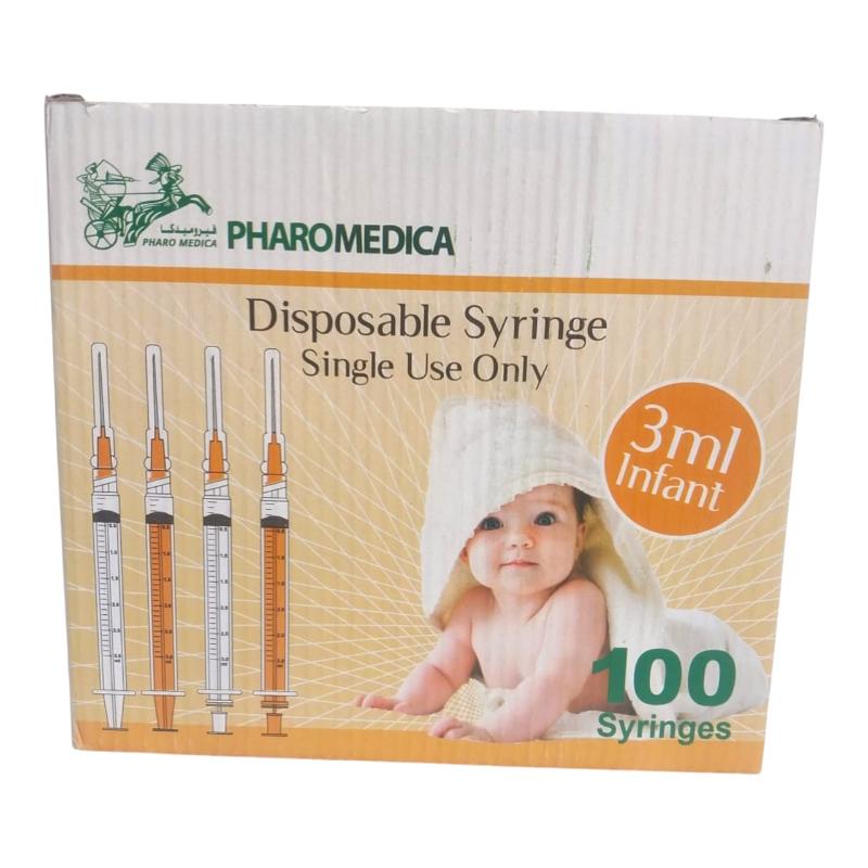 Plastic syringe 3cm HD